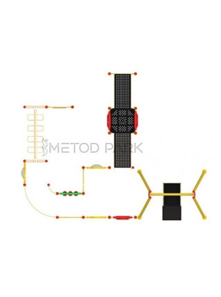Майданчик вуличний для дітей інвалідів 